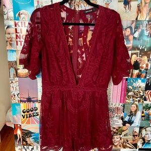 Lace Romper